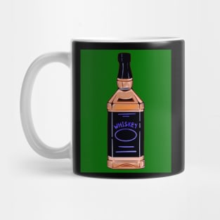 whiskey bottle pop art Mug